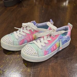Twinkle Toes Kids Sneakers with Rhinestones